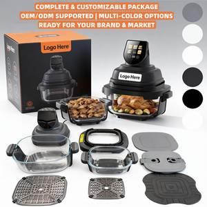 Fabricant professionnel de friteuses à air en Chine, service OEM ODM, fournisseur en gros de friteuses à air avec étiquette privée personnalisée - Product Image 1