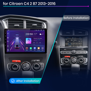 Junsun-Autoradio avec Navigation pour Citroën C4L 2011-2018, 4G Multimédia, Compatible avec Android Auto, V1, Stock UE - Product Image 3