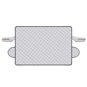ที่บังแดดกระจกหน้าแบบหนาแม่เหล็กแผ่นอลูมิเนียม<span class=keywords><strong>ฟ</strong></span>อยล์ป้องกันการแข็งสำหรับรถยนต์ honglilai ป้องกันหิมะและกันแดด - Product Image 5