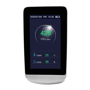 Détecteur de dioxyde de carbone pour serre avec écran LCD, capteur de CO2 en matériau ABS, mesureur de PPM et analyseur de gaz - Product Image 1