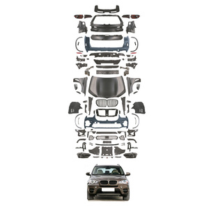 Nouveau kit de mise à niveau E70 2008-2013 vers G05 X5M 2019-2022 : Pare-chocs, calandre, phares, coffre, feux arrière, capot et diffuseur arrière pour X5 - Product Image 1