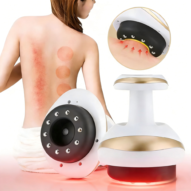 Anti-cellulite Massager Electric Heated Body Sculpting Slimming Machine Vacuum Gua Sha Cupping Therapy Cellulite Massager Device