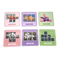 Services d'impression personnalisés de haute qualité, papier d'art de qualité supérieure, cartes éducatives en carton pour enfants, couverture rigide, surface vernie