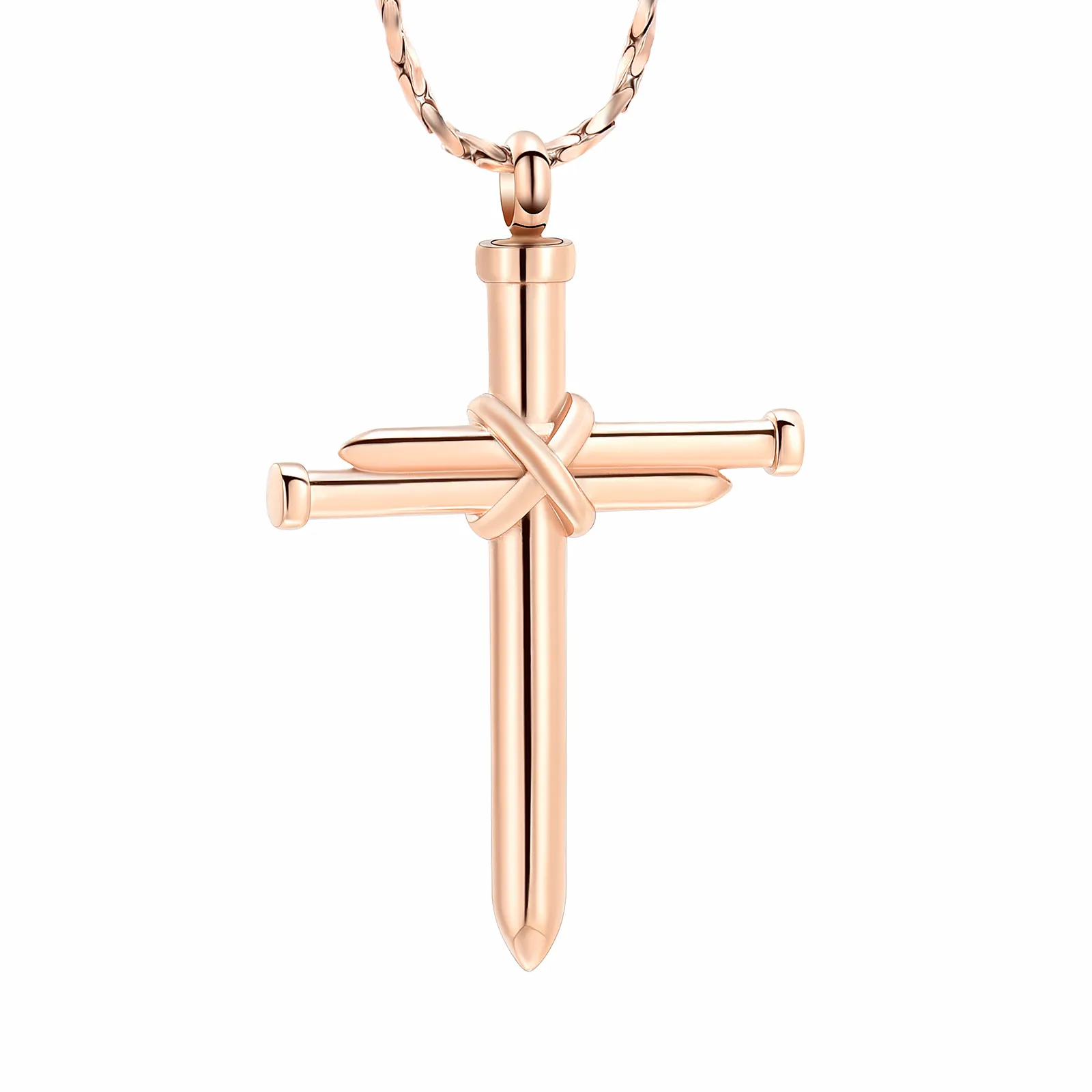 Christian jesus cross necklace stainless steel Men jewelry 2022 wholesale women accessories sterling silver custom pendant