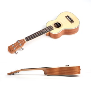 <span class=keywords><strong>Ukulele</strong></span> <span class=keywords><strong>concert</strong></span> <span class=keywords><strong>Deviser</strong></span> UK24-50 avec dessus en épicéa et fond et côtés en sapelli - Product Image 4