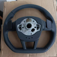 Volant de voiture en fibre de carbone forgé avec LED pour Audi RS RS3 RS7 R8 RS8 A3 A4 A5 A7 B7 Q7 Q8 SQ8 S6 S7