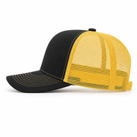 Casquette Trucker en Maille à 5 Panneaux avec Logo Brodé Personnalisé, Visière Courbe, Casquette Snapback Respirante, Vente en Gros, Casquettes de Baseball pour Hommes et Femmes