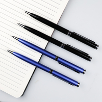 Stylo à bille en métal gravé avec logo personnalisé, promotion, stylo en aluminium, produits bon marché en Chine, GemFully E Commerce