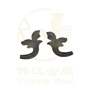 Süs çit parçaları dekoratif ferforje kapı aksesuarları - Product Image 4