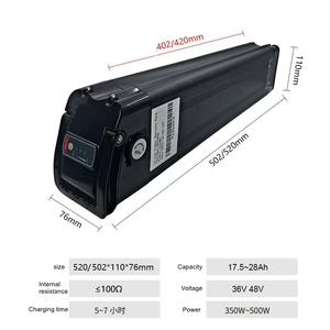 Batteria ad Alta Capacità per Ebike da Food Delivery, Batteria Silver Fish 48v 30Ah 36v 20Ah 48v 28Ah, Batteria Whitebait - Product Image 2