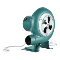 Petit ventilateur de poêle domestique 220V, ventilateur à aspiration induite par le feu, ventilateur centrifuge puissant, ventilateur industriel, plaque en acier, niveau sonore