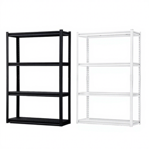 Light Duty Galvanized 5 Tier Boltless Rivet Shelving <b>Rack</b> Metal Shelves Metal Steel <b>Garage</b> Storage <b>Rack</b> <b>for</b> Home Use - Product Image 2