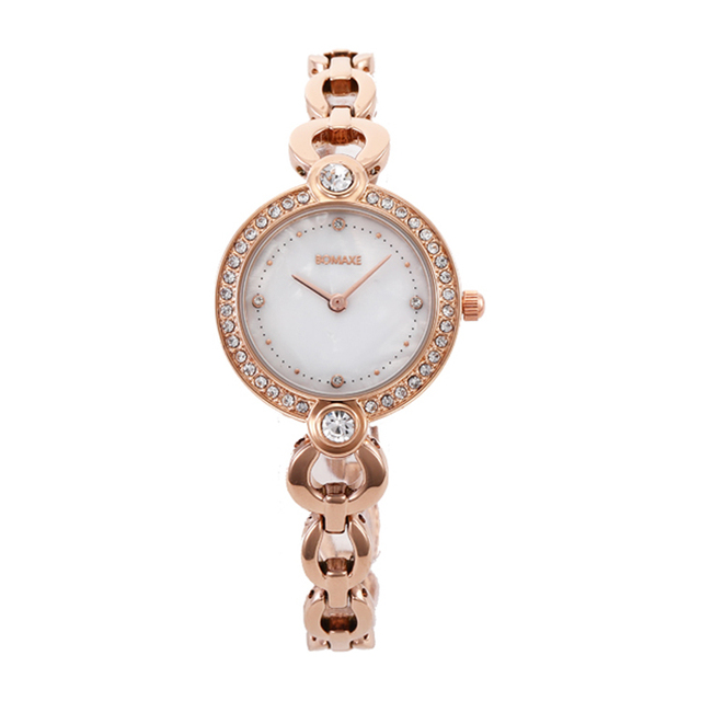 BOMAXE New Fashion Ladies Alloy Material Quartz Wrist Stylish Watch Women Wholesales