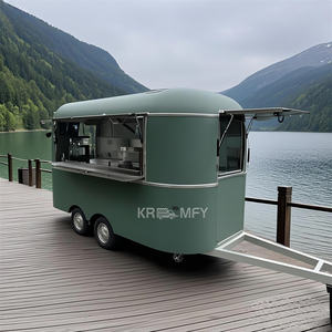 Camiones 2025, Remolques Móviles de Comida Rápida con Horno de Pizza, Carritos de Venta Ambulante para Europa - Product Image 5