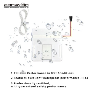 Interruptor de Sensor Táctil Capacitivo Inteligente para Espejo LED de un Solo Color, Atenuación Inteligente, Inducción, AC110V 220V DC12V 2A 24W IP44 - Product Image 2