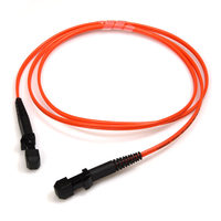 Cordon de raccordement multimode MTRJ (femelle)-SC LC ST Duplex 62.5/125um OM1 de 10 mètres