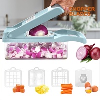 Hete Verkopende Keuken Gadget Groente Spiralizer Shredder Handmatige Groentechopper Cutter Aardappel Ui Mandoline Groentesnijder