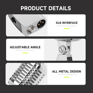 Metal High Quality Dynamic Mic with Adjust Switch Wired KTV <strong>Stage</strong> Handheld <strong>Microphone</strong> Stand Mic Karaoke Professional <strong>Microphone</strong> - Product Image 2