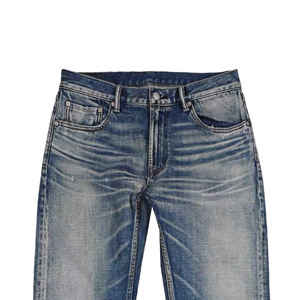 <span class=keywords><strong>Jeans</strong></span> dritti da <span class=keywords><strong>uomo</strong></span> leggeri di lusso alla moda Slim Fit elasticizzato Casual <span class=keywords><strong>oversize</strong></span> per estate autunno tessuto Denim lavato - Product Image 3