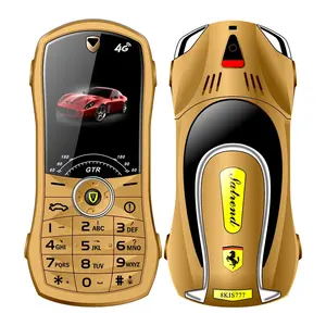 Nouveau téléphone portable en forme de voiture, 2G GSM, écran 1,8 pouces, mini clé de voiture à boutons poussoirs, double SIM, MP3, <span class=keywords><strong>vibration</strong></span>, petit téléphone portable pour étudiants - Product Image 4