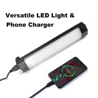 Pour P200, contrôle sans fil par application/télécommande/bouton, lumière d'appoint RGB portable à aimant puissant, couleur pleine, réglable 3000-6000K, 6W, 500LM