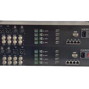 Video sản xuất thiết bị phòng thu SDI video/Ethernet/XLR âm thanh/dữ liệu để chuyển đổi sợi quang
