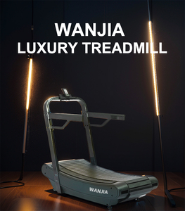 Nhà Máy phòng tập thể dục tập thể dục tự tạo ra máy chạy unpowered thương mại cong Máy chạy bộ - Product Image 3