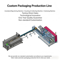 Machine de tri et de comptage de sacs désordonnés YH Small Bag Feeder Sorter pour granulés, noix, chips, snacks, papier, plastique et aliments