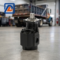 Pompe à engrenages hydraulique JRK pour camion benne, corps en fonte, rotation antihorloge, prix usine