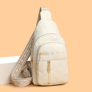 Bolsos cruzados de piel sintética, bandoleras impermeables, mochilas de un solo hombro, bolsos de pecho de moda para viaje - Product Image 4