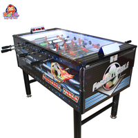 Hot Sell de baby-foot de luxe de table de football en verre pour l'intérieur de la décoration