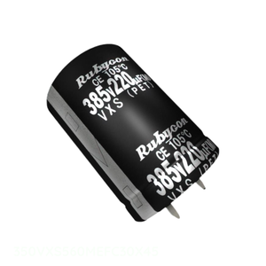ตัวเก็บประจุแบบ Through Hole รุ่น 350VXS560MEFC30X45  แบบ CAP ALUM ความจุ 560UF 20% 350V ชนิด SNAP TH 560 uF - Product Image 1