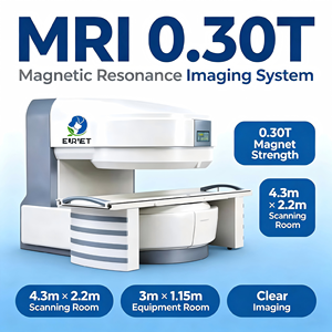 EURVET Scanner <span class=keywords><strong>IRM</strong></span> pour animaux de compagnie, utilisation en clinique vétérinaire, équipement de diagnostic animal, système d'imagerie par résonance magnétique à champ <span class=keywords><strong>ouvert</strong></span> - Product Image 1