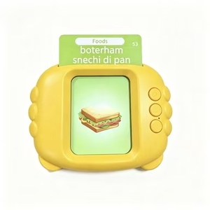 Máquina de Tarjetas Didácticas Interactiva con Modo de Preguntas y Respuestas, Juguete Educativo para el Aprendizaje de Conocimientos para Niños - Product Image 2