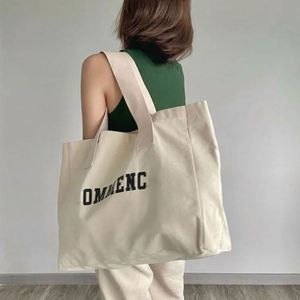 Custom Logo Printed Eco Friendly Ladies Women Designer Canvas Tote <b>Bag</b> with Letter Pattern Cotton <b>Foldable</b> Gift <b>Shopping</b> <b>Bag</b> - Product Image 4