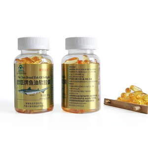 Özel etiket sağlık takviyeleri Ou Chen marka balık yağı Softgels yumuşak jel kapsüller diyet lifi - Product Image 3