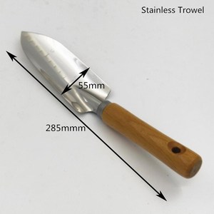 Ensemble d'outils de <span class=keywords><strong>jardinage</strong></span> pour femmes durable de 4 pièces comprenant une houe, une bêche, un râteau, des outils de terrassement à main, boîte en carton OEM personnalisable - Product Image 4