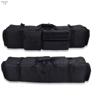 Fabriek Leveren Op Maat Gemaakte Multifunctionele <span class=keywords><strong>Holster</strong></span> Tas Voor Outdoor Kamperen Jacht Dubbele Tactische Opslag Gereedschapstas Lange Pistool Tas