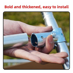 Casa y Corral Portátil para <span class=keywords><strong>Pollos</strong></span>/Cachorros con Estructura Metálica Hecha a Mano y con Ruedas - Product Image 3