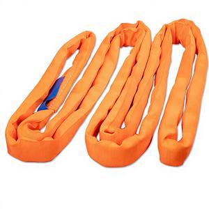 สายรัดยกของแบบกลม ผลิตตามสั่งจากโรงงาน ขนาด 10 ตัน ทำจากโพลีเอสเตอร์ 100% สำหรับงานหนัก มาตรฐาน EN 1492-2 - Product Image 6