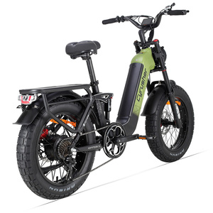<span class=keywords><strong>Bicicleta</strong></span> Eléctrica para Adultos <span class=keywords><strong>Cyrusher</strong></span> Kommoda 3.0, Motor Trasero sin Escobillas de 250W, Batería de 48V 20Ah, Neumático de 20 Pulgadas, <span class=keywords><strong>Bicicleta</strong></span> Eléctrica Multiusos - Product Image 6