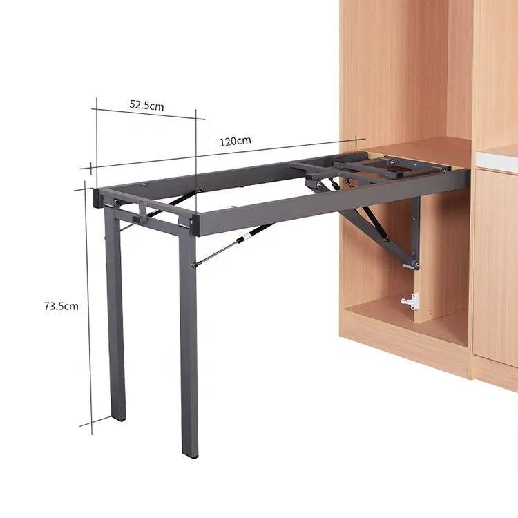 Hot selling good quality multifunction space saving home furniture wall mounted folding table