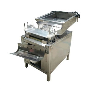 Durable Stainless Steel Quail <b>Egg</b> Peeling <b>Machine</b> Automatic Desheller For <b>Boiled</b> Quail <b>Egg</b> Processing Plant - Product Image 3