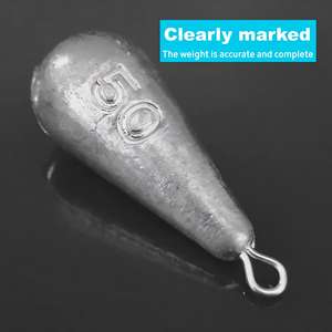 थोक लीड ड्रॉप-आकार मछली पकड़ने के लिए 10 ग्राम-100 जी पर्यावरण अनुकूल त्वरित परिवर्तन गहराई मापने वाली मछली पकड़ने के उपकरण - Product Image 4