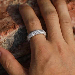Bagues de fiançailles et de <span class=keywords><strong>mariage</strong></span> de haute qualité, bijoux hip-hop, <span class=keywords><strong>argent</strong></span> sterling 925, micro-pavé de diamants CZ, bagues de couple S925 pour <span class=keywords><strong>homme</strong></span> et <span class=keywords><strong>femme</strong></span> - Product Image 4