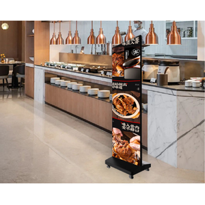 Afficheur LED numérique portable de 83 <span class=keywords><strong>pouces</strong></span>, très vendu, P1.2 P1.8 P2 P2.5 HD, intérieur, Wifi, contrôle USB, écran d'affichage LED mobile - Product Image 5