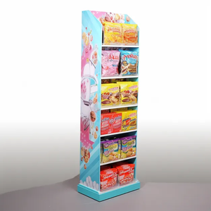 Tùy Chỉnh Sóng Ngọt Ngào Các Loại Hạt Lưu Trữ Hiển Thị Kệ Hiển Thị Các Tông Đứng Các Loại Hạt Và Trái Cây Sấy Khô - Product Image 3