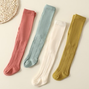 Primavera autunno nuove ragazze elastico danza Leggings con motivo <span class=keywords><strong>a</strong></span> <span class=keywords><strong>righe</strong></span> comode calze <span class=keywords><strong>a</strong></span> maglia <span class=keywords><strong>collant</strong></span> per bambine - Product Image 1