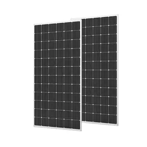 China 72 células 12v 340W 345W 360W 370W 375W 380W painéis solares 350 watt monocristalino para venda