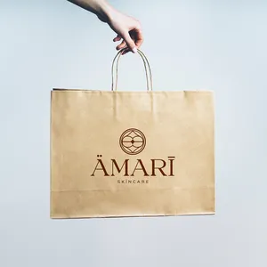 Wholesale Custom Printed Brand Logo Design Promotion Luxury Clothing Retail Gift Shopping Fashion Black Paper Bag With Handle